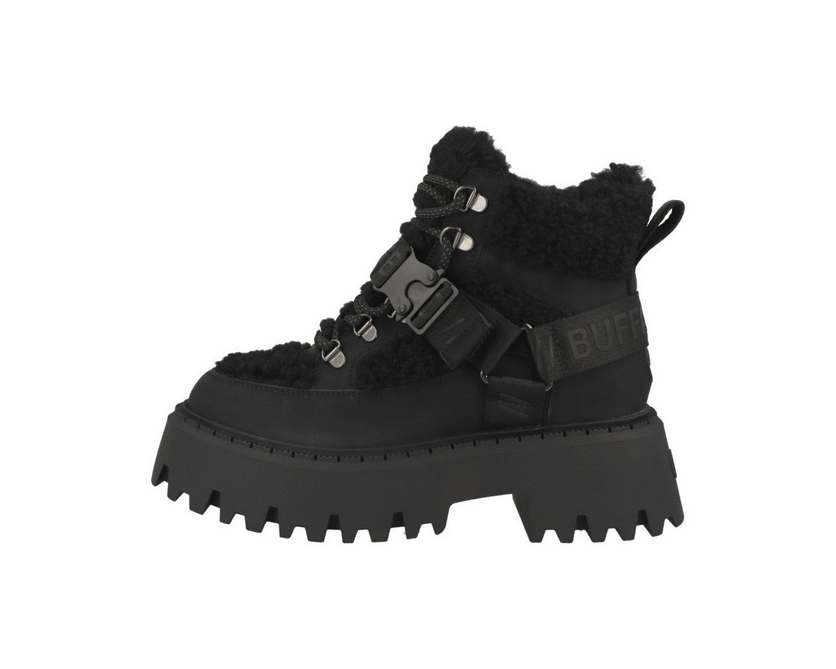Buffalo Aspen Com Mid Warm Damen Schnürboots Stiefeletten, Stiefel, Winterstiefel, Winterboots, Schneestiefel