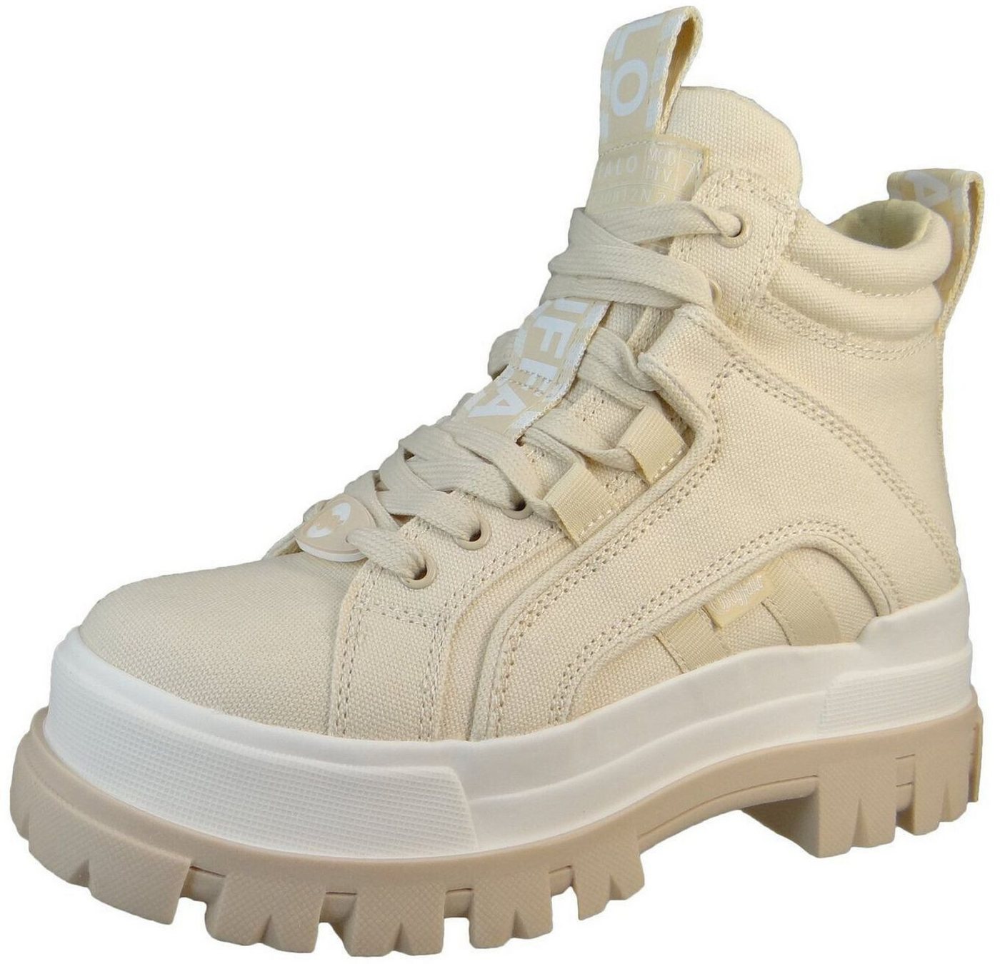 Buffalo ASPHA NC MID Schnürboots Beige Winterboots