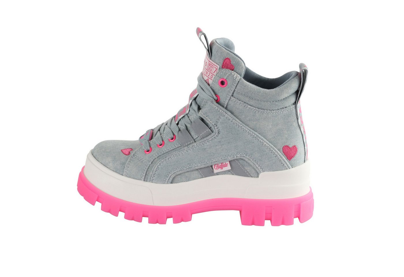 Buffalo ASPHA NC MID Schnürboots (blau)