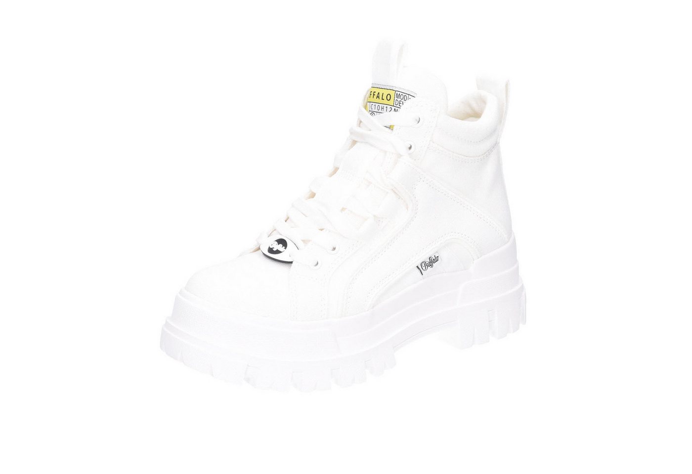 Buffalo Aspha NC Mid White Stiefel