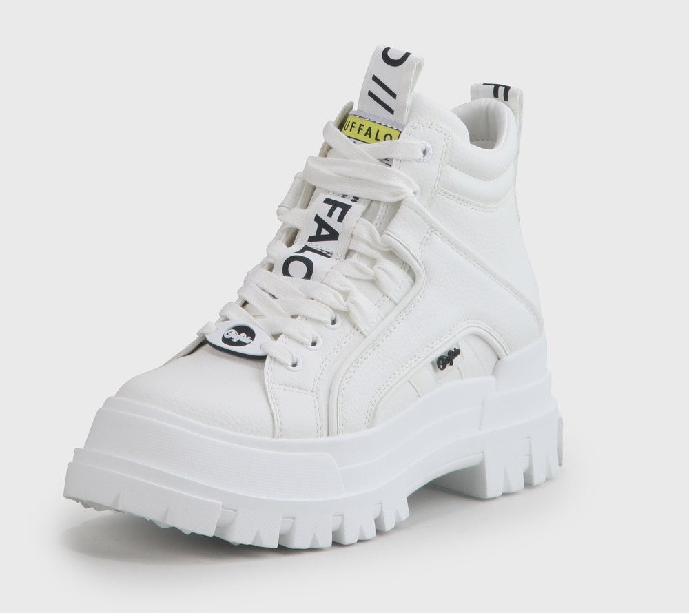 Buffalo Aspha NC Schnürboots Stiefelette, High Top Sneaker mit Memory Foam-Innensohle