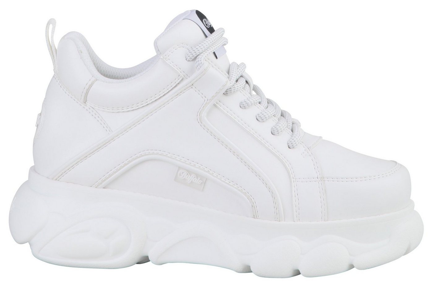 Buffalo CORIN Plateausneaker, Schnürschuh, Freizeitschuh, Ugly Sneaker mit typischer Plateausohle