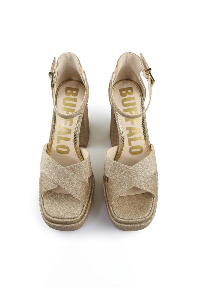 Buffalo Cross -Vegan Glitter High-Heel-Pumps