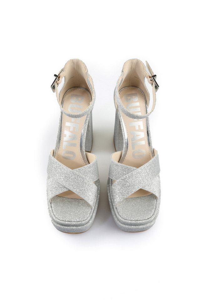 Buffalo Cross -Vegan Glitter High-Heel-Pumps
