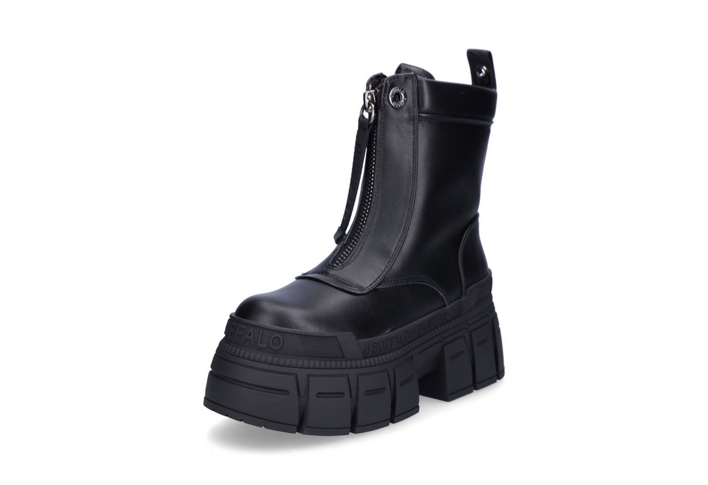 Buffalo Damen Boot Gospher Zip Boot schwarz Ankleboots