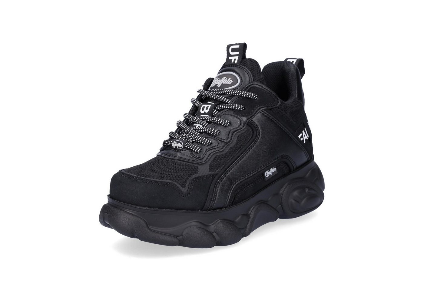 Buffalo Damen Plateau Sneaker CLD Chai schwarz Sneaker