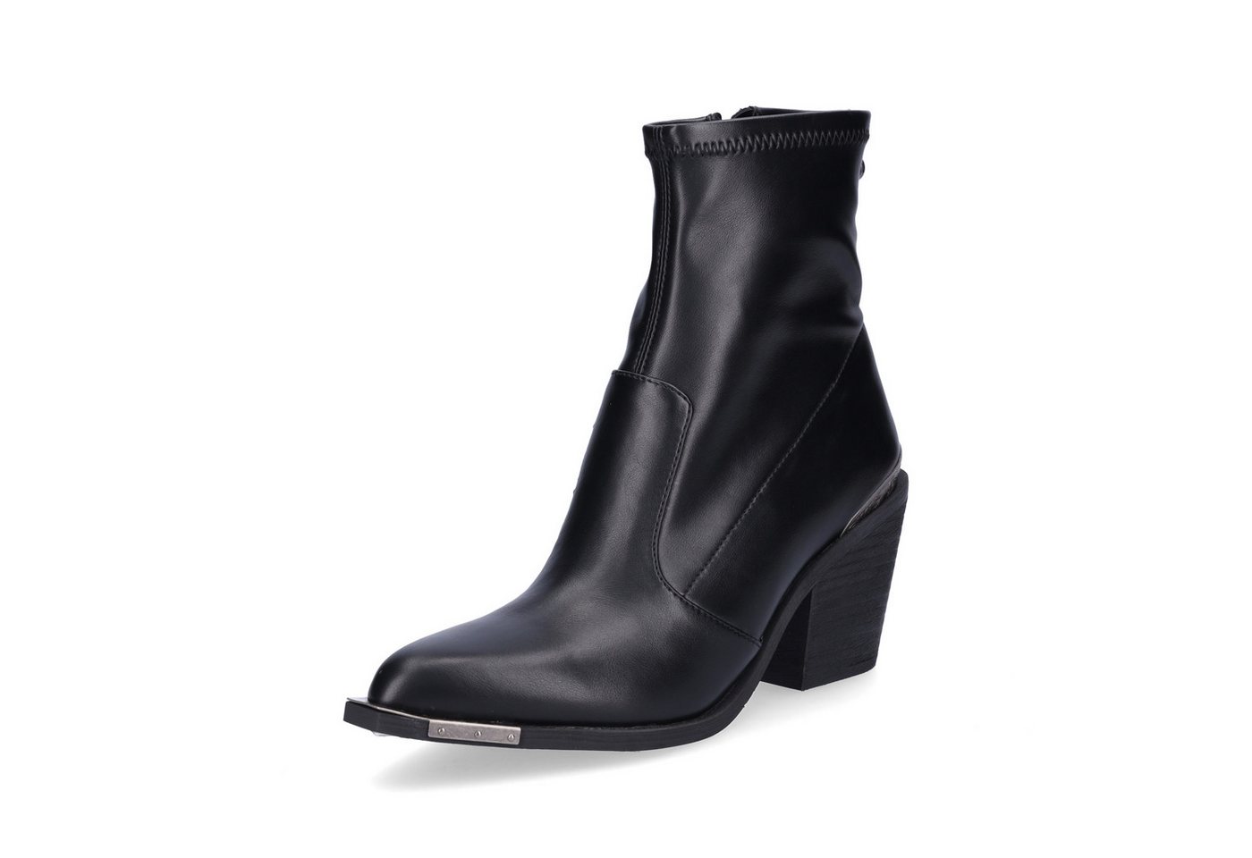 Buffalo Damen Stiefelette West Boot Lo schwarz Stiefelette
