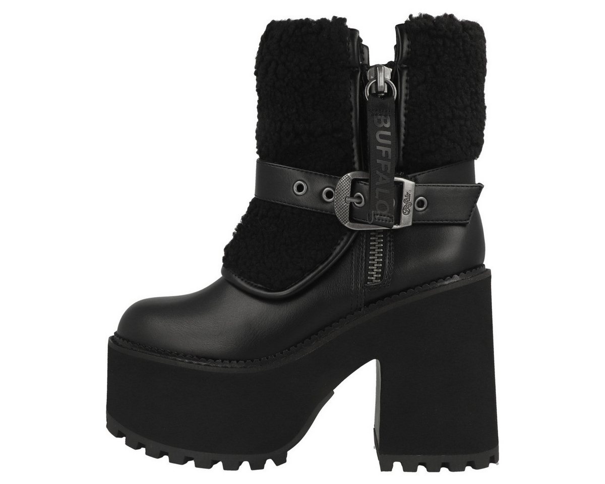 Buffalo Killah Fold Damen Stiefel Boots, Stiefeletten, Winterschuhe, Winterstiefel, Halbstiefel