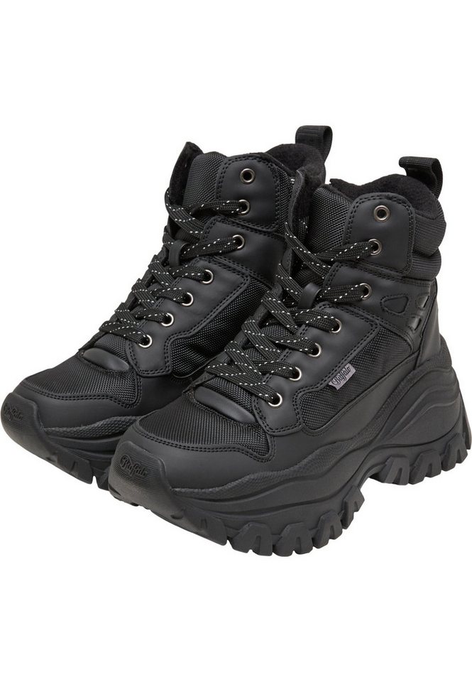 Buffalo LOLA LACE UP COM HI - VEGAN NAPPA/NYLON Stiefel