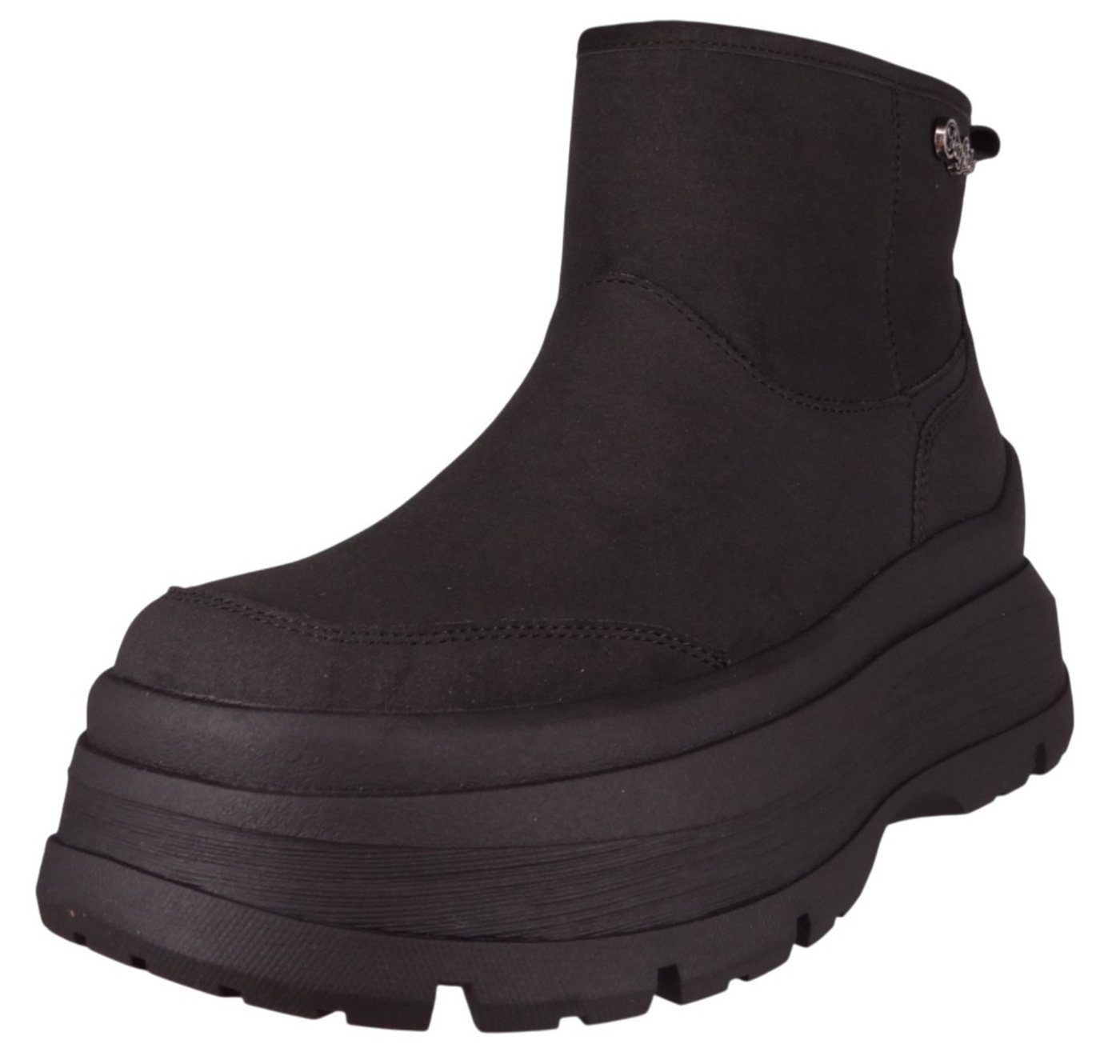 Buffalo 1270146 Olympia Pull on Lo Warm Black Stiefelette
