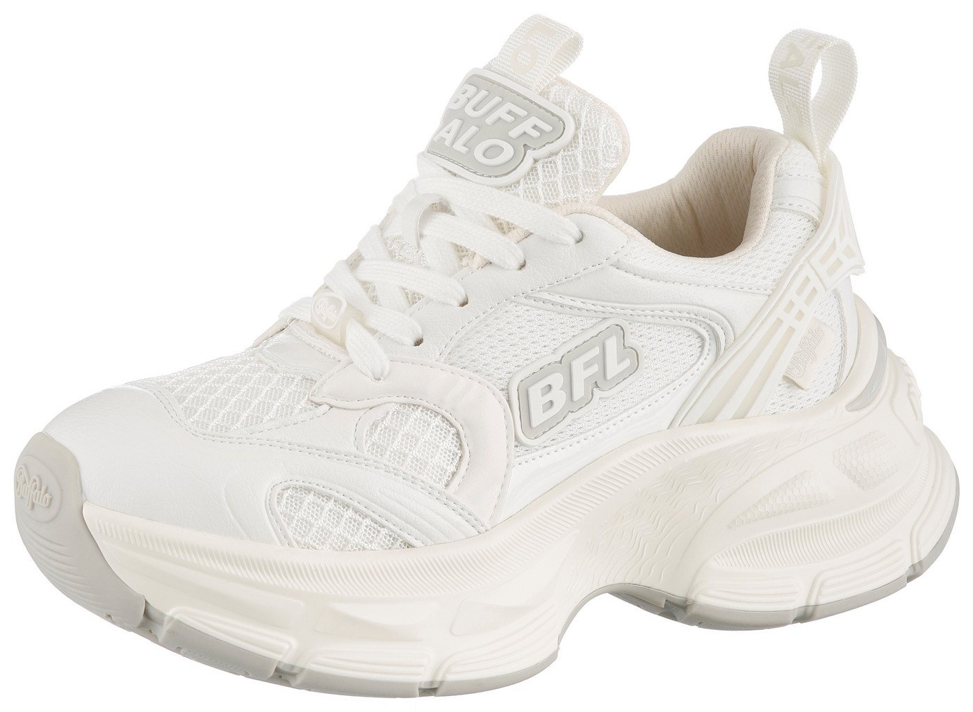 Buffalo RIDR ONE Plateausneaker Halbschuh, Schnürschuh, Chunky-Sneaker mit trendy Plateausohle