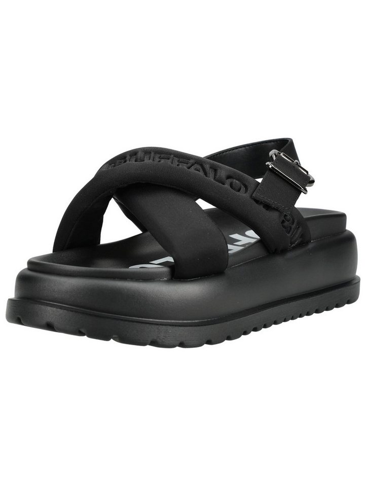 Buffalo Sandalen Textil Plateausandaletten