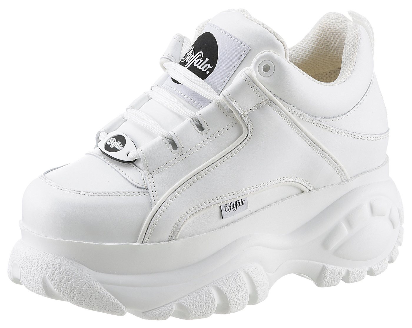 Buffalo Sneaker, Freizeitschuh, Ugly-Sneaker, Schnürschuh mit MemoryFoam-Innensohle