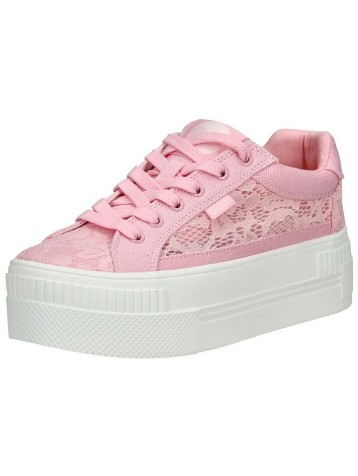 Buffalo Sneaker Textil Plateausneaker (rosa)