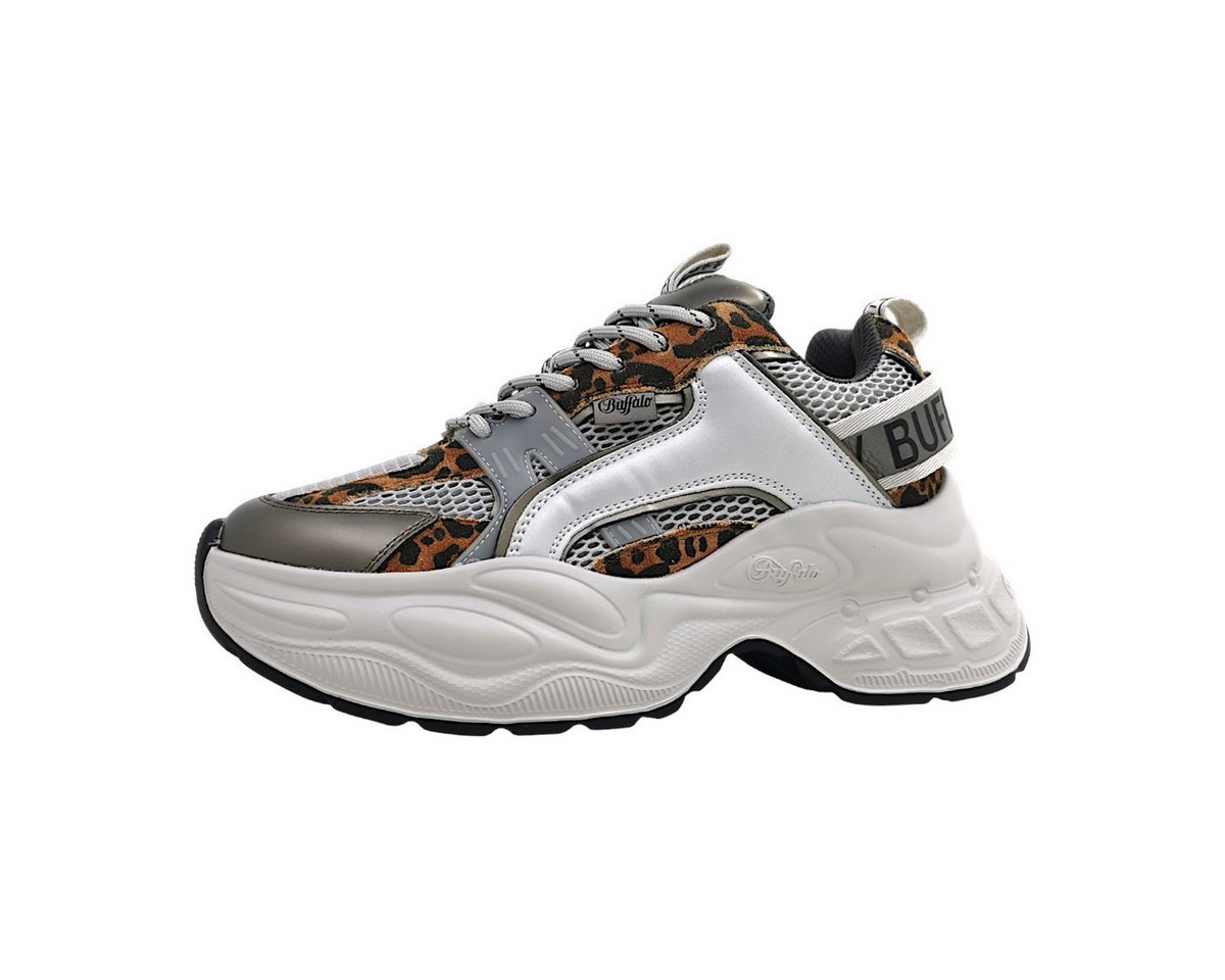 Buffalo sportlicher Schnürer Schnürschuh (grau)