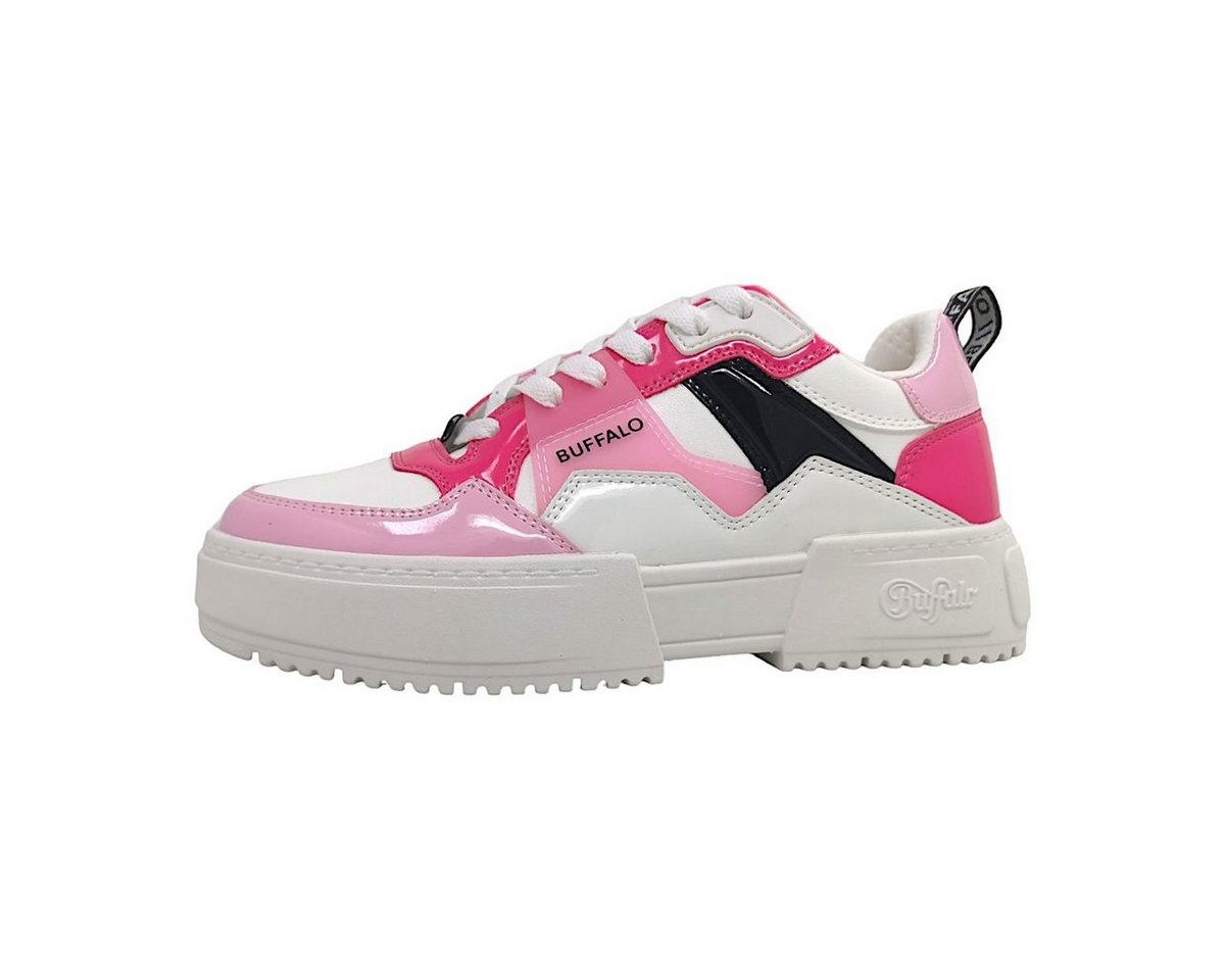 Buffalo sportlicher Schnürer Schnürschuh (rosa)