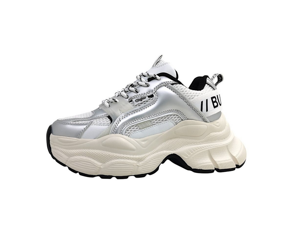 Buffalo sportlicher Schnürer Schnürschuh (weiß)