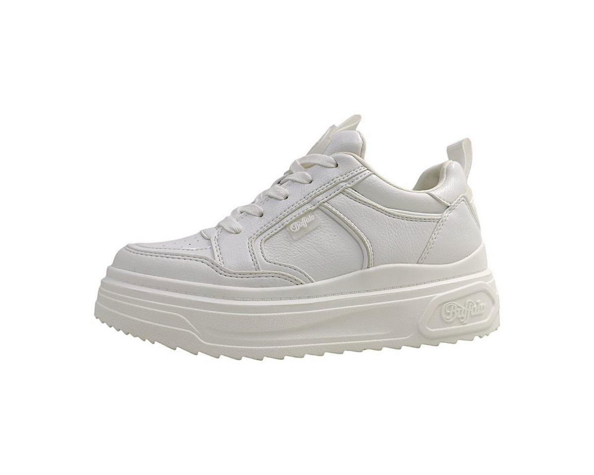 Buffalo sportlicher Schnürer Schnürschuh (weiß)