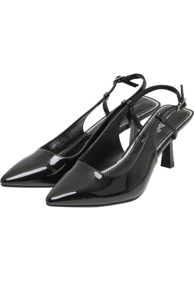 Buffalo Willow Sling Back - Vegan Patent Stiefel