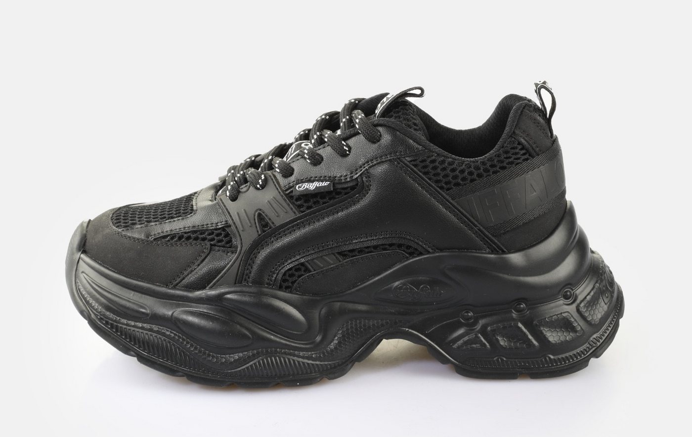 Buffalo YUNO Plateausneaker Chunky-Sneaker, Schnürschuh, Leichtgewicht mit Memory Foam-Innensohle