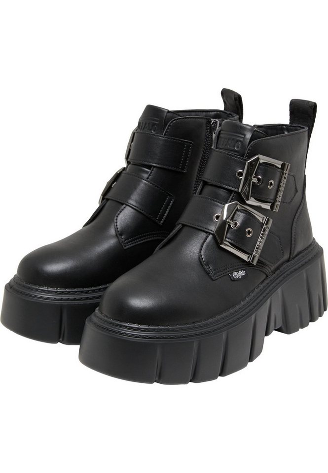 Buffalo ZESPHER BIKER BUCKLE - VEGAN NAPPA Stiefel