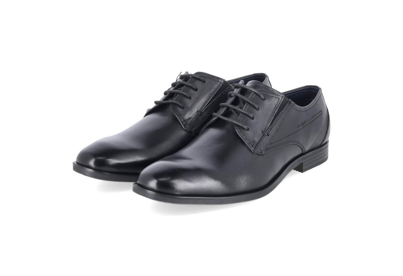 Bugatti 311196081000-1000 Herren Glattleder black Schnürschuh