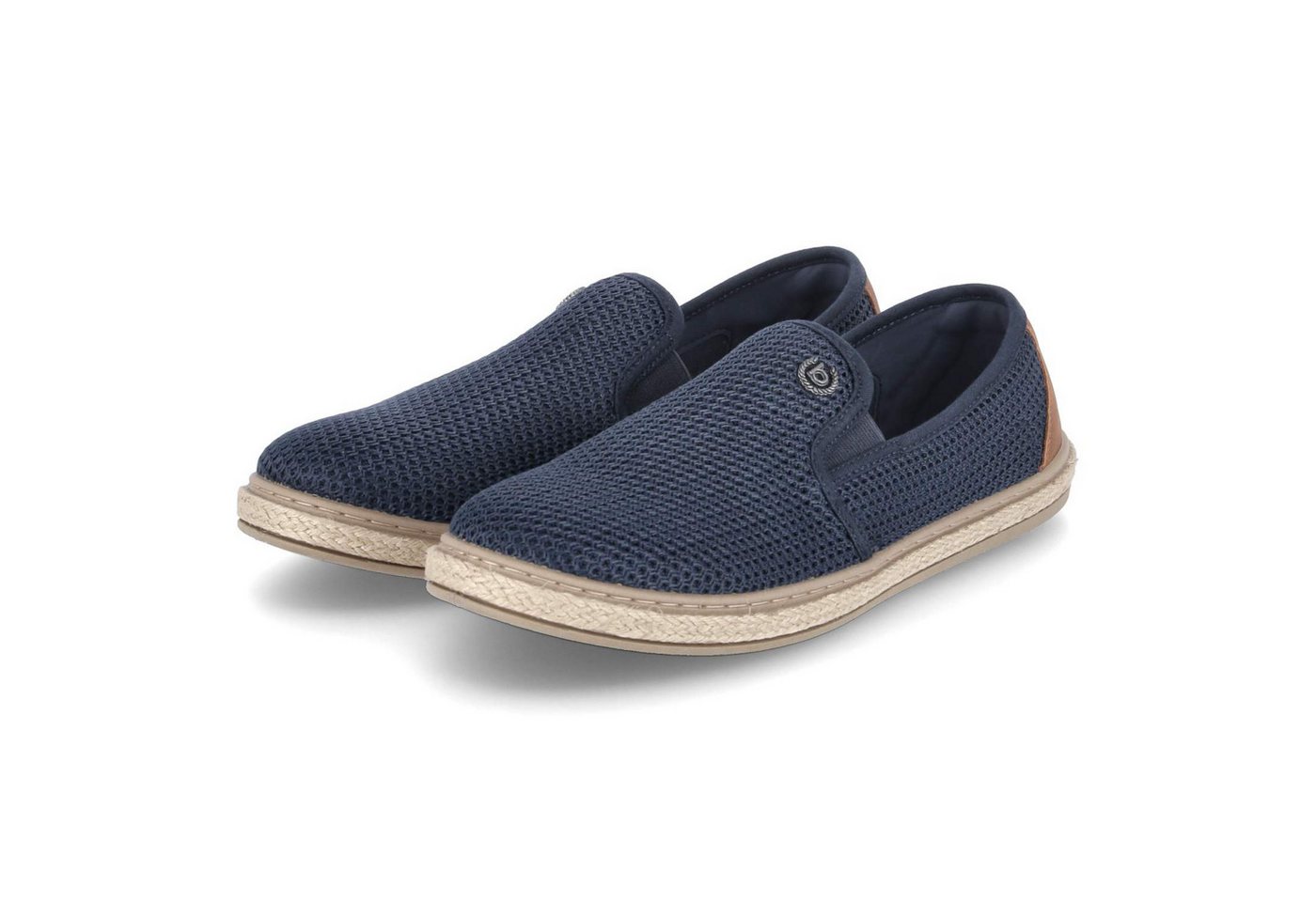 Bugatti 321ASP616900-4100 Herren Textil & Synthetik blau Slipper