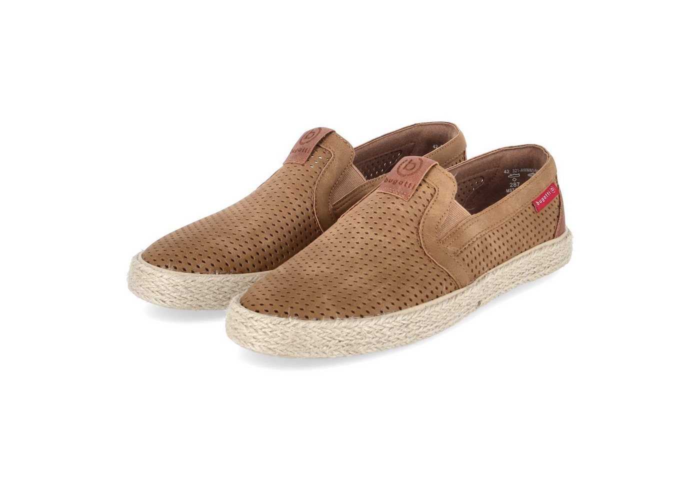 Bugatti 321AWM615000-6300 Herren Synthetik braun Slipper
