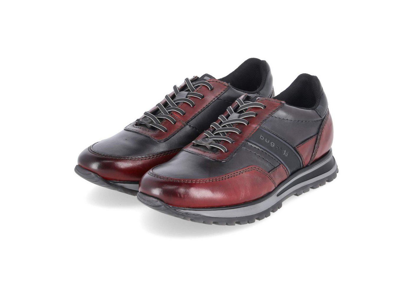 Bugatti 332AG8104141-3311 Herren Glattleder orange Schnürschuh