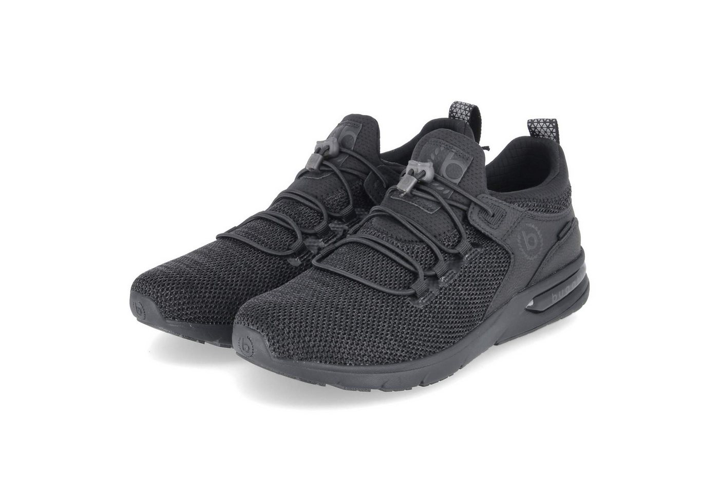 Bugatti 341658606950-1010 Herren Textil schwarz Schnürschuh