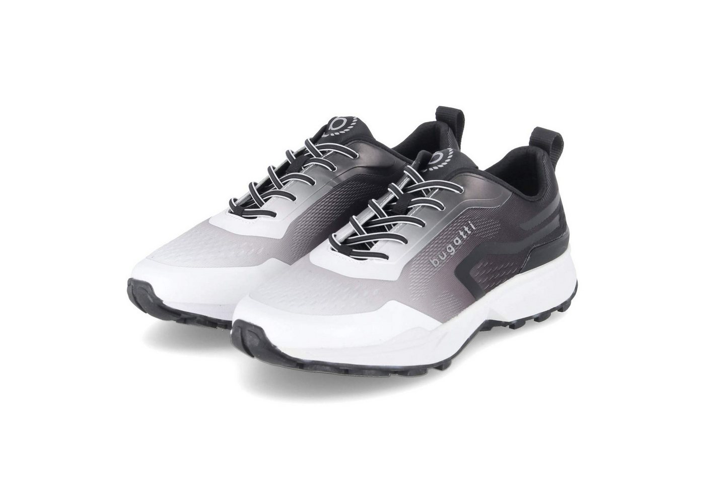 Bugatti 342AG4046959-1020 Herren Textil & Synthetik schwarz Schnürschuh