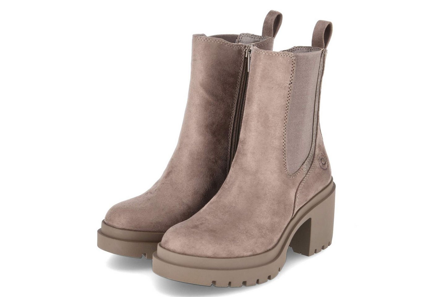 Bugatti 415AMG306458-1483 SP Damen Textil & Synthetik grau Schlupfstiefel