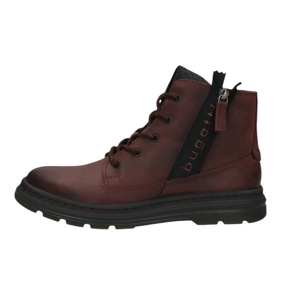 Bugatti AUC30 (Lederstiefel) bordeaux/rot Herren Winterstiefel