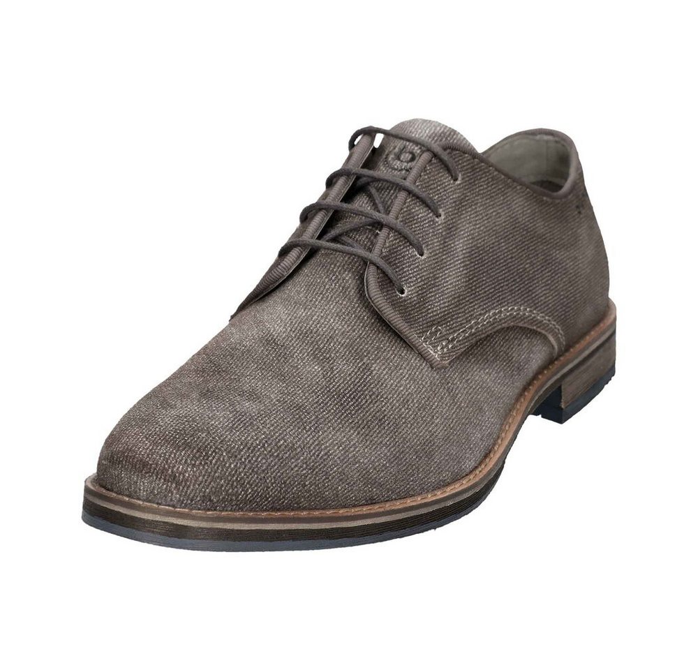 Bugatti - Barca Comfort - Grau Schnürschuh