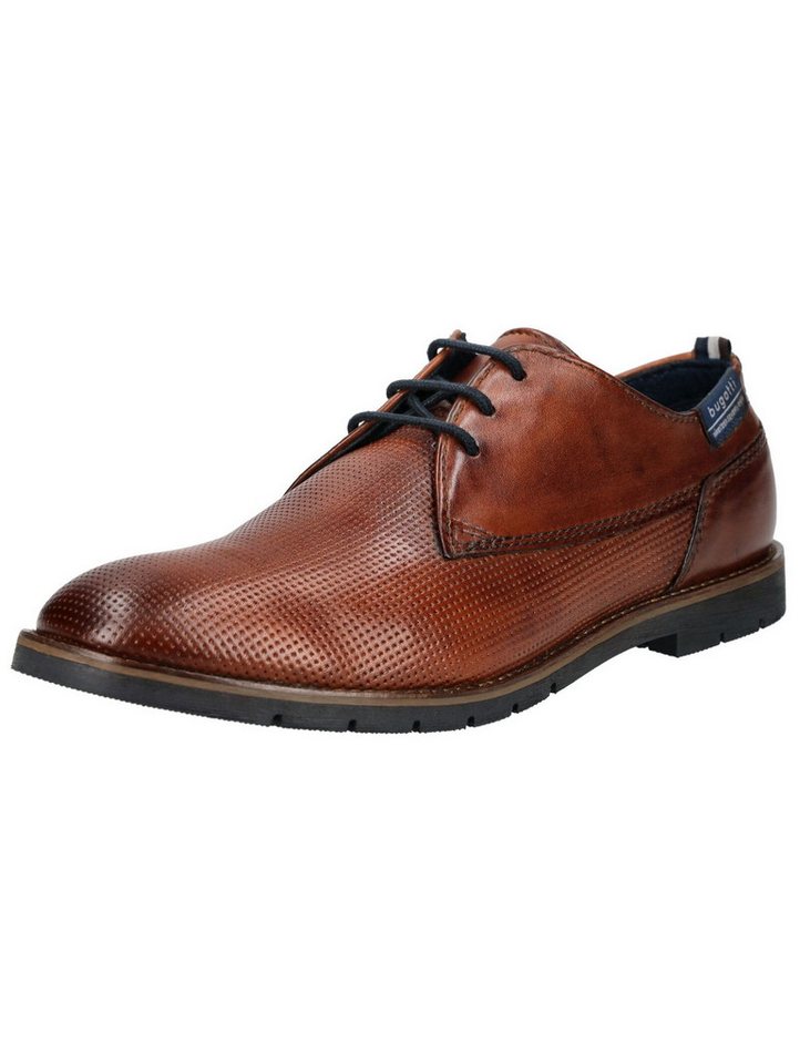 Bugatti Businessschuhe Leder Schnürschuh (braun)