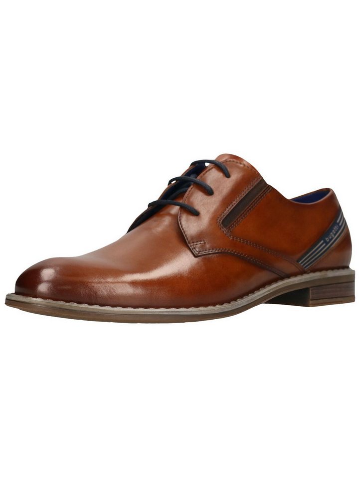 Bugatti Businessschuhe Leder Schnürschuh (braun)