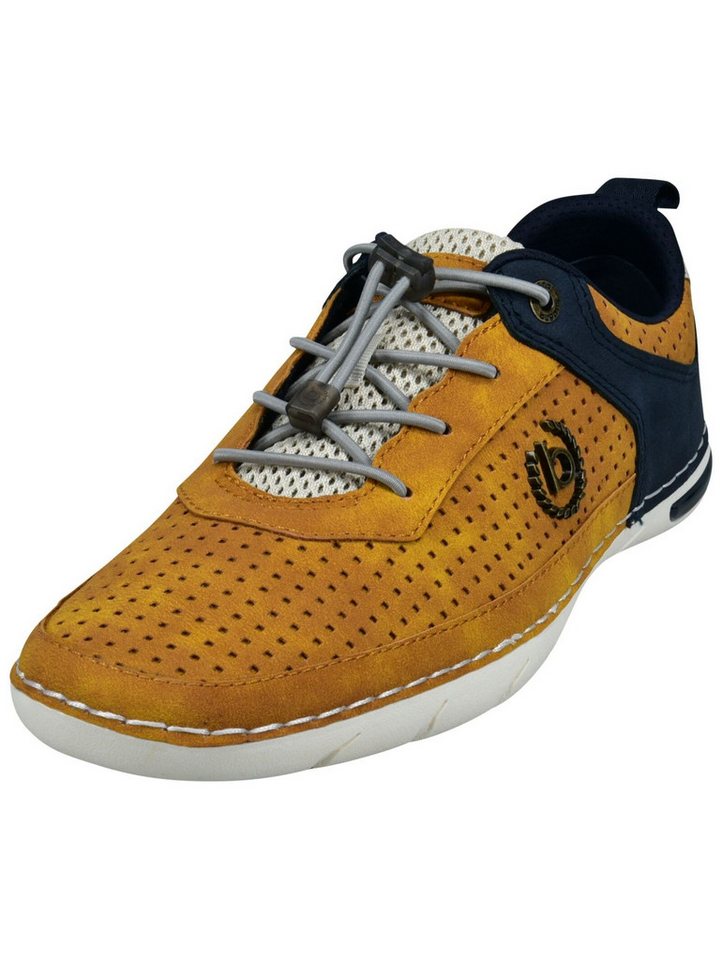 Bugatti Halbschuhe Lederimitat Schnürschuh