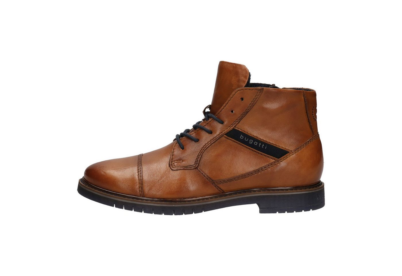 Bugatti Herren Business Siefelette 331-8373A-4100-6300 cognac Stiefelette