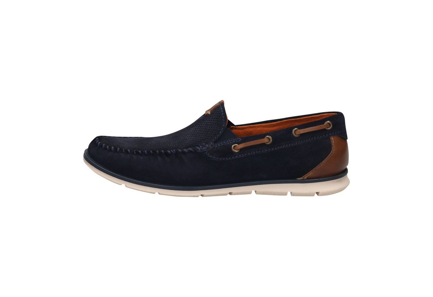 Bugatti Herren Mokassin 321-ARU61-1400-4100 dark blue Mokassin