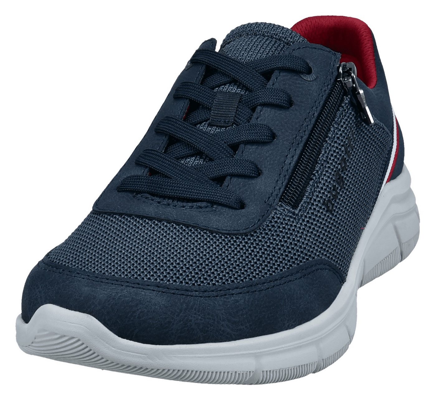 Bugatti Keilsneaker, Freizeitschuh, Halbschuh, Schnürschuh mit Außenreißverschluss