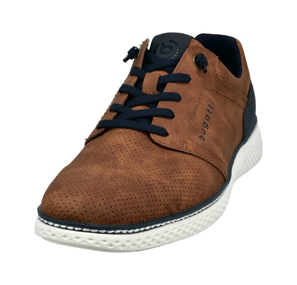 Bugatti - Schnürer - Braun Schnürschuh