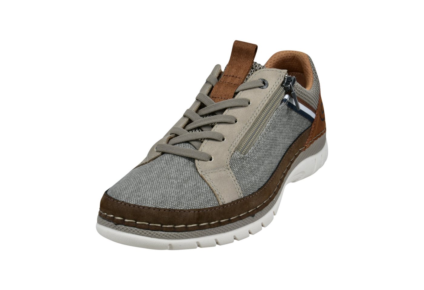 Bugatti Schnürschuh (beige)