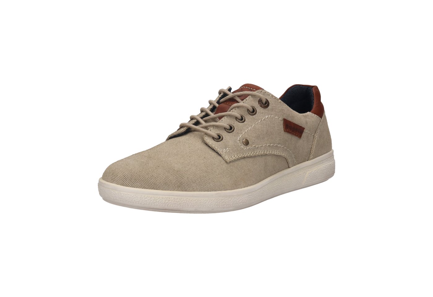 Bugatti Schnürschuh (beige)