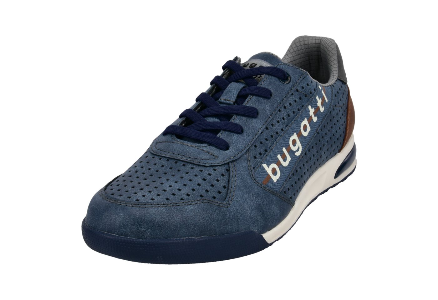 Bugatti Schnürschuh (blau)