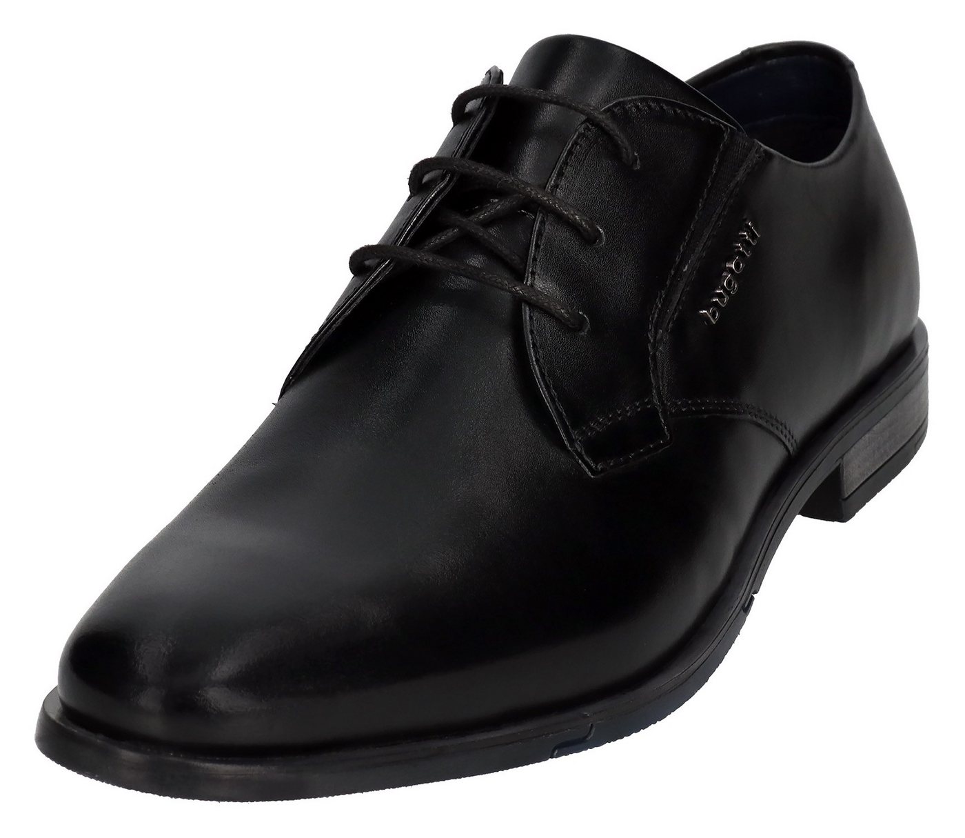 Bugatti Schnürschuh, Businesschuh, Abendschuh, Festtagsschuh mit seitlichem Logoemblem