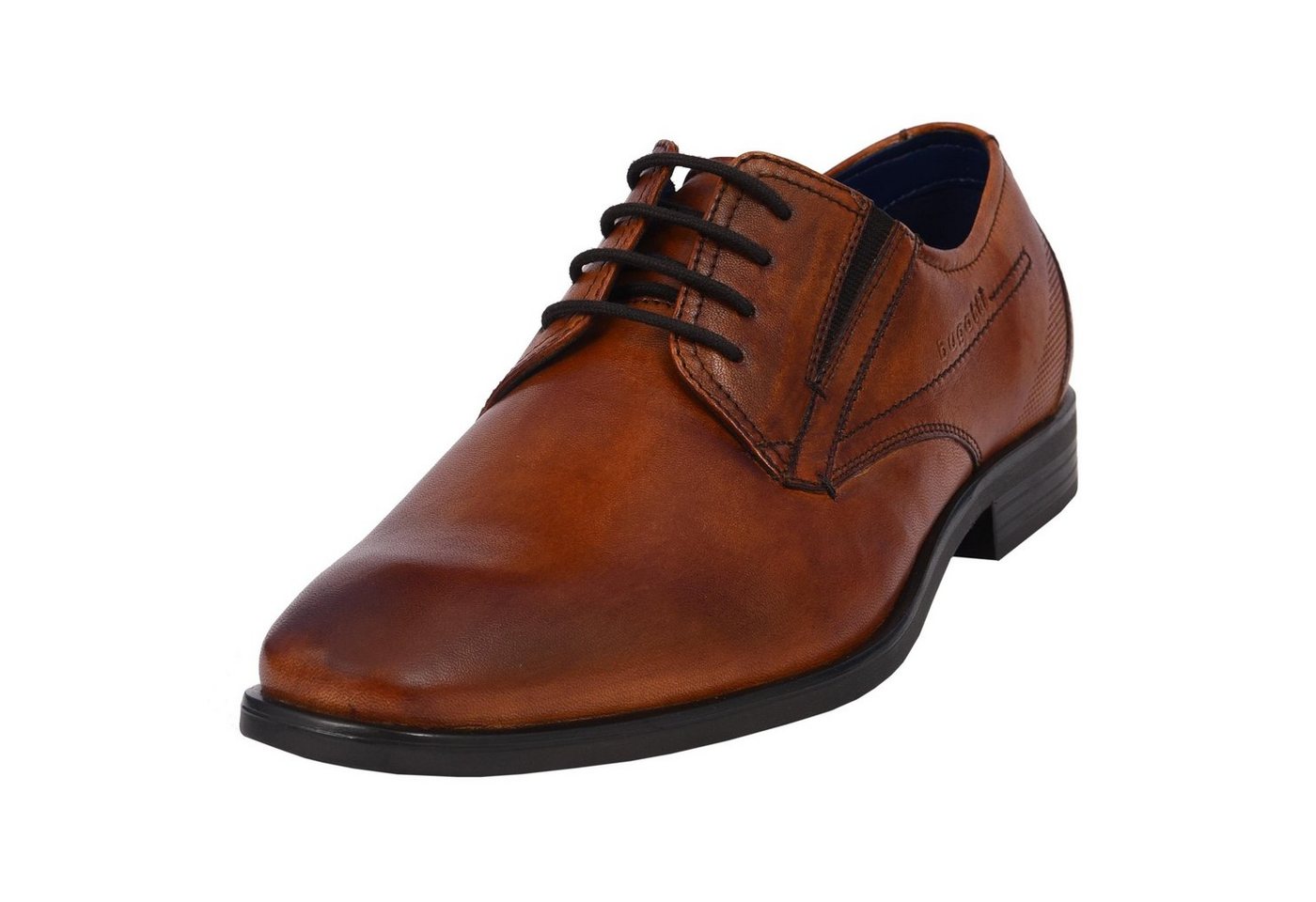 Bugatti Schnürschuh mit Lederinnensohle, Freizeitschuh, Halbschuh, Schnürschuh