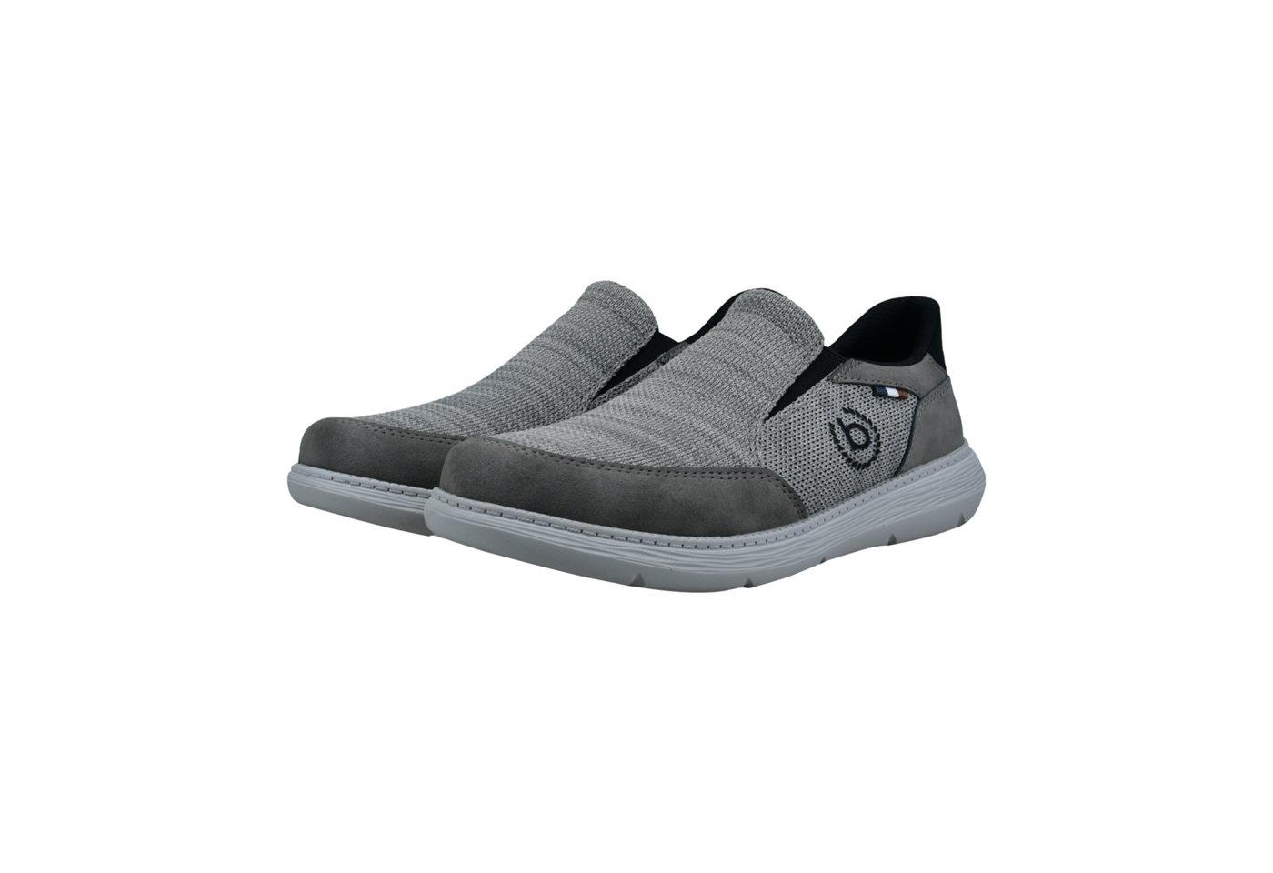 Bugatti Slip-On Sneaker, Freizeitschuh, Schlupfschuh, Slipper mit Logo-Icon