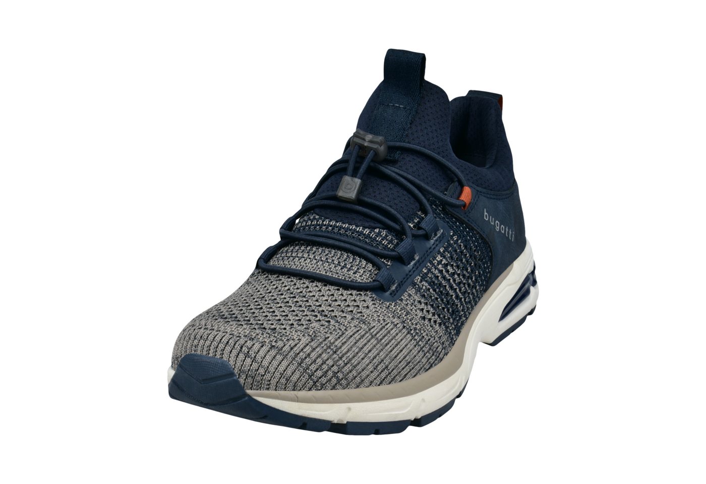 Bugatti Slip-On Sneaker Freizeitsneaker, Schlupfschuh, Alltags-Sneaker mit Gummizug