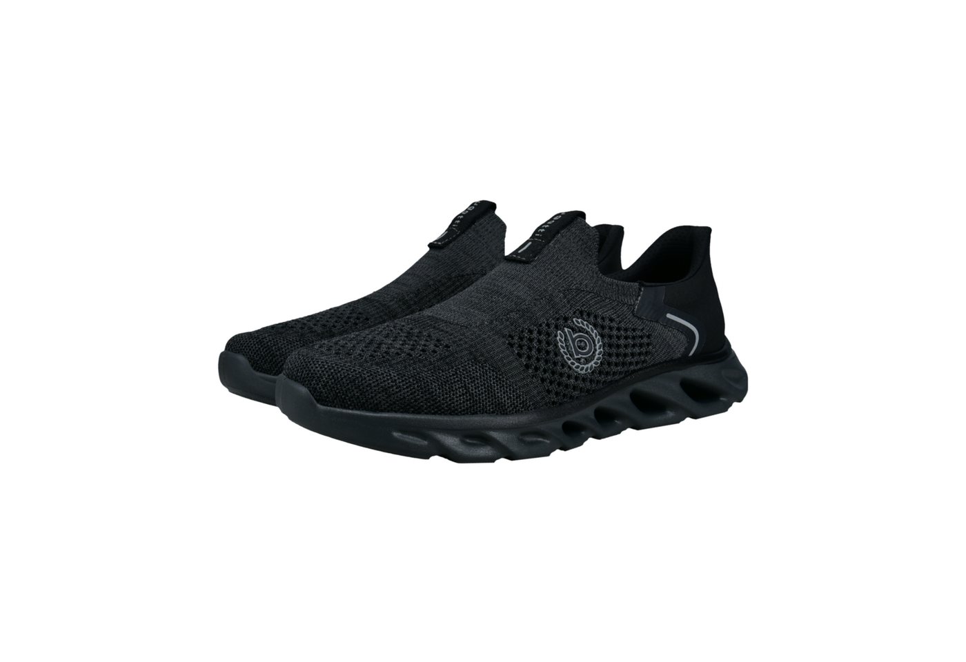 Bugatti Slip-On Sneaker Schlupfschuh, Freizeitsneaker, Running-Sneaker, leichte Laufsohle