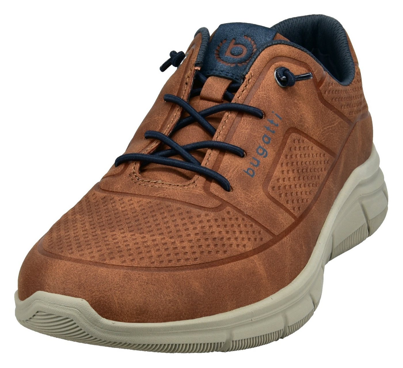 Bugatti Slip-On Sneaker Sneaker, Schlupfschuh, Freizeitschuh mit Logoverzierung